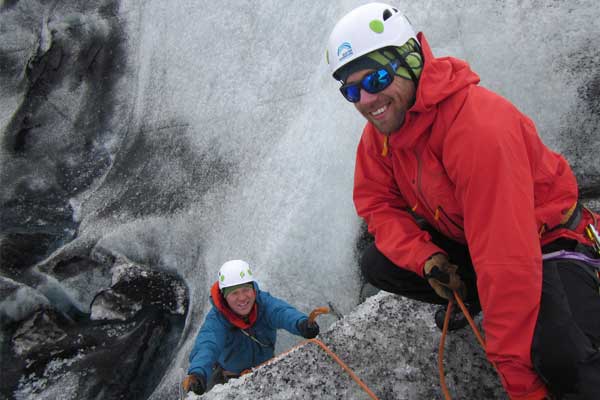 Ice Climbing in Iceland