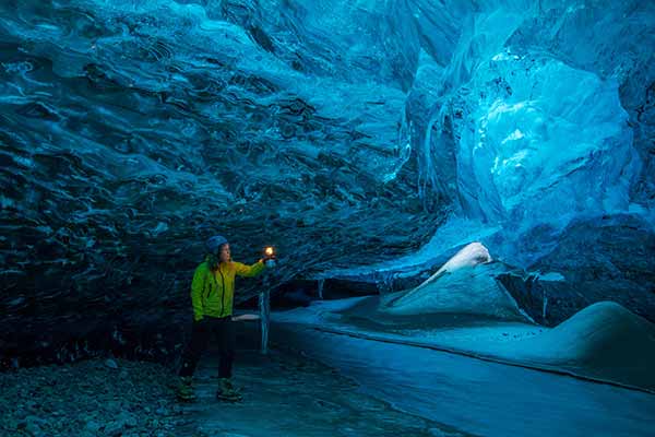 Ice cave tour with local guide