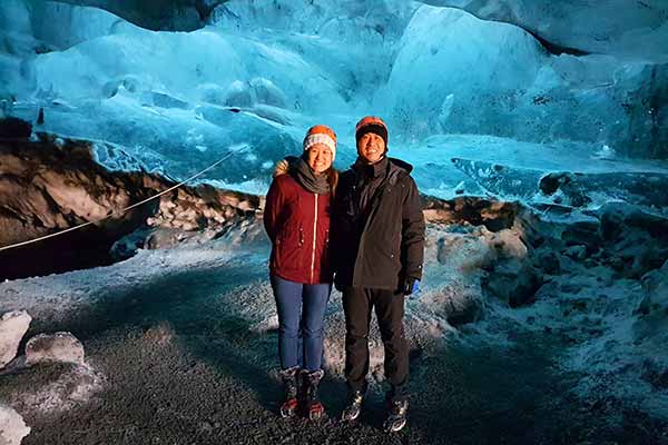 Ice cave tour to Crystal Ice cave